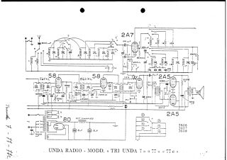 Unda-TU 7_TU 77_TU 77C_TriUnda 7_TriUnda 77_TriUnda 77C.Radio.poor preview